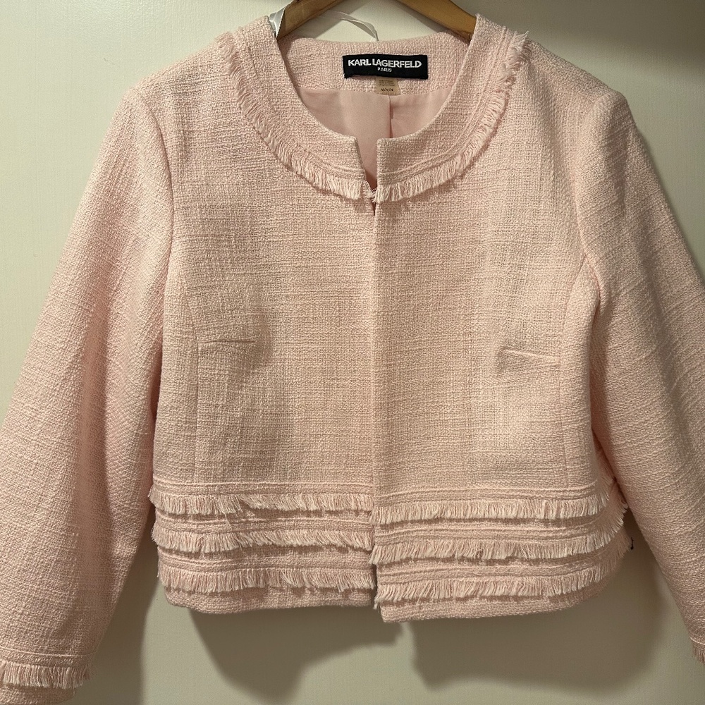 Cropped Tweed Jacket